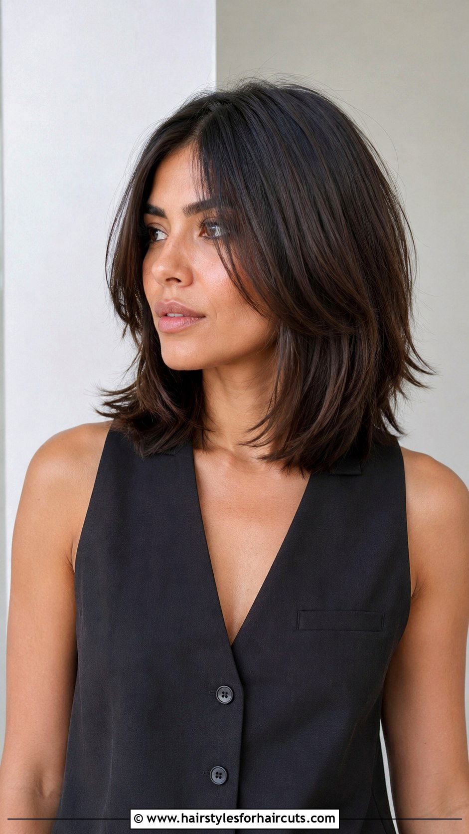 Armpit Length Layered Bob - 25 armpit length hairstyles - 25 armpit length hairstyles