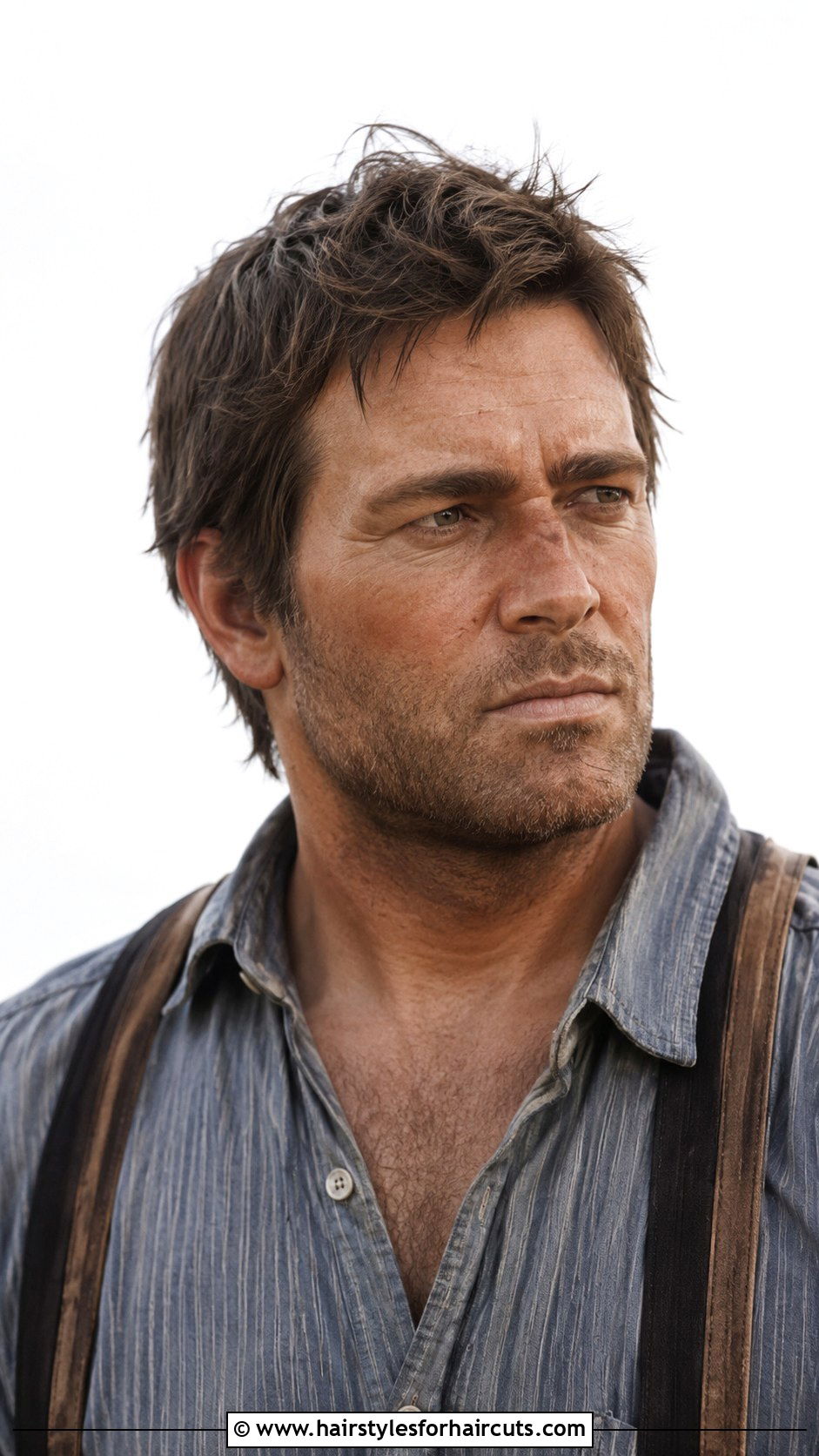 Arthur Morgan Messy Short Hair - 25 arthur morgan hairstyles - 25 arthur morgan hairstyles