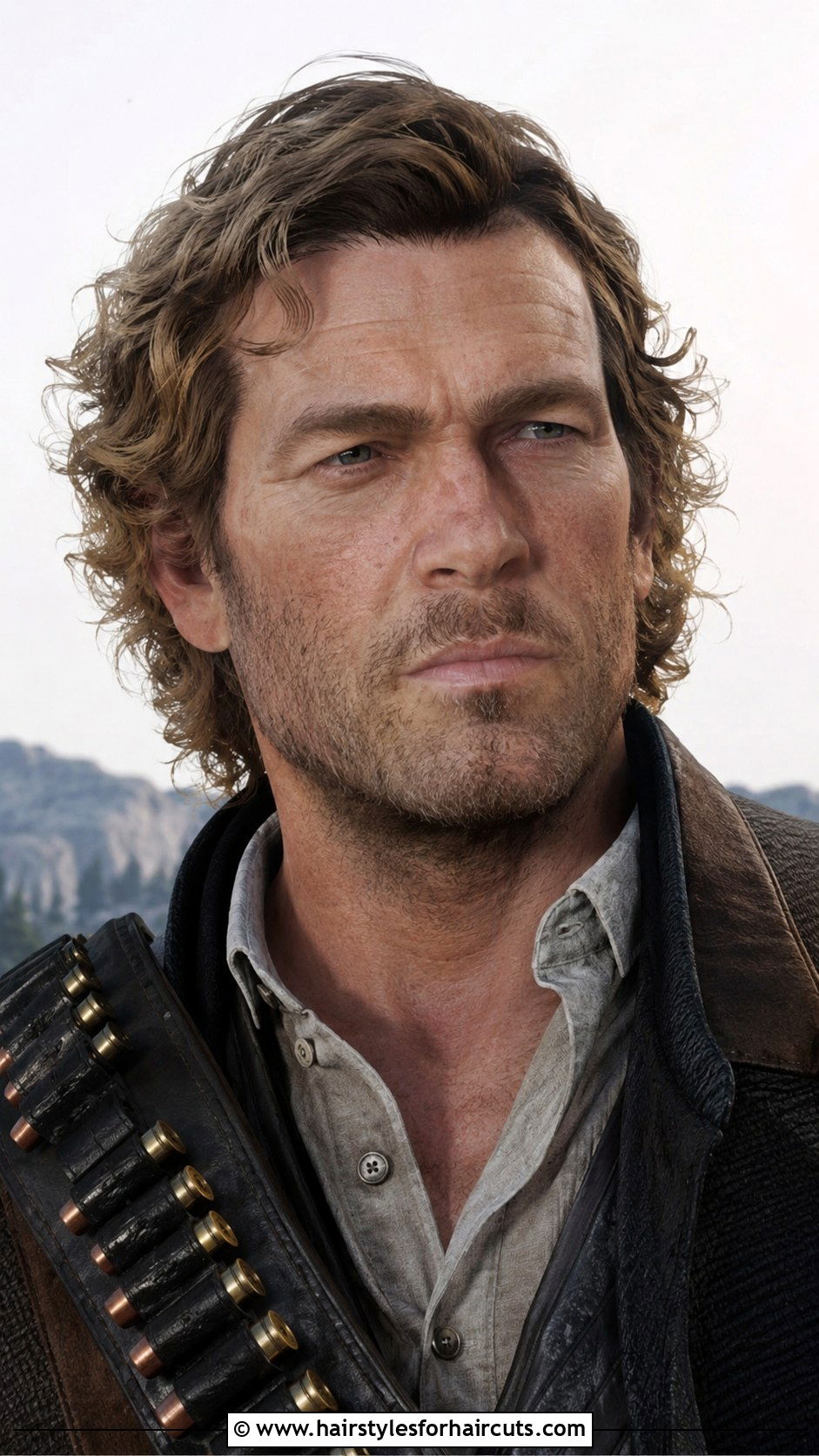 Arthur Morgan Wavy Medium Hair - 25 arthur morgan hairstyles - 25 arthur morgan hairstyles