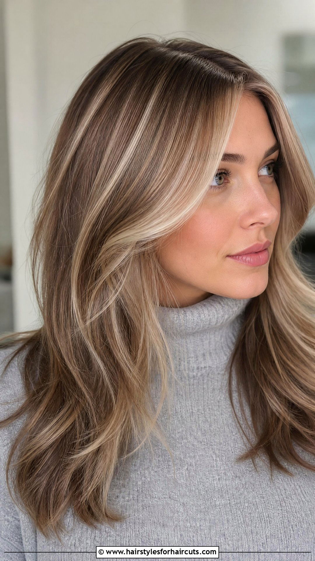 Ash Blonde Halo Highlights On Light Brown Hair - 25 halo hairstyles color - 25 halo hairstyles color