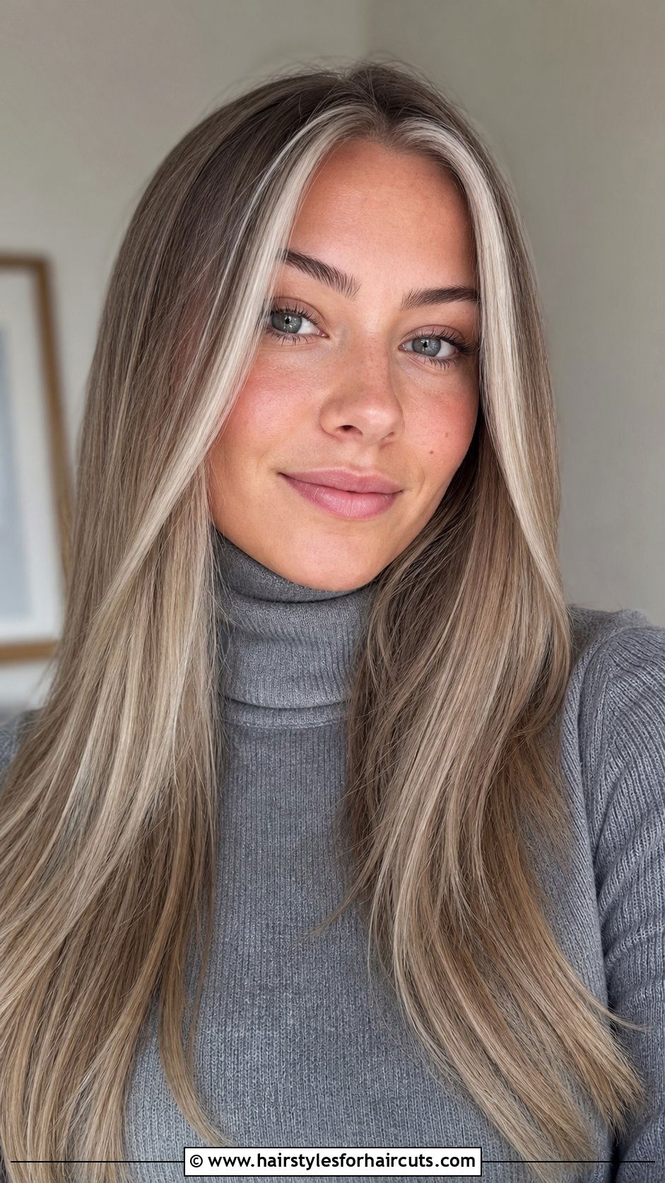 Ash Blonde Money Piece - 25 money piece hairstyles - 25 money piece hairstyles