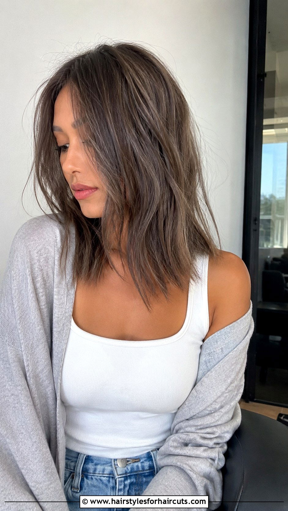 Ash Brown Chunky Highlights - 25 ash brown hairstyles - 25 ash brown hairstyles