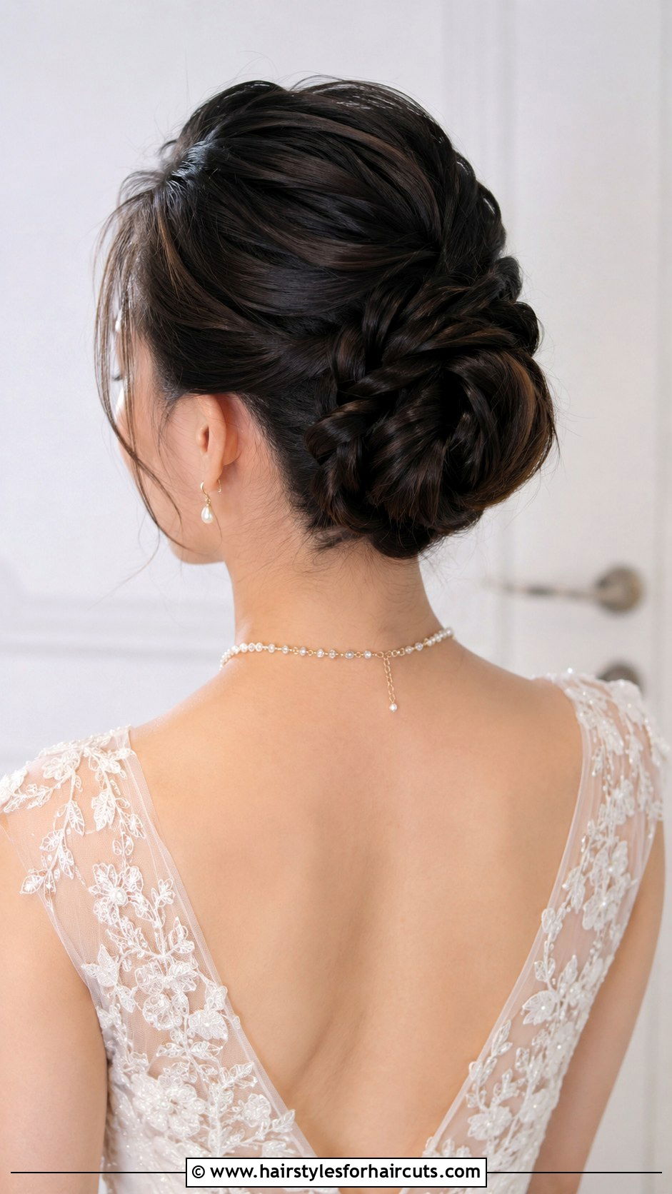Asian Bridal Rope Braid Updo - 25 asian bridal hairstyles - 25 asian bridal hairstyles