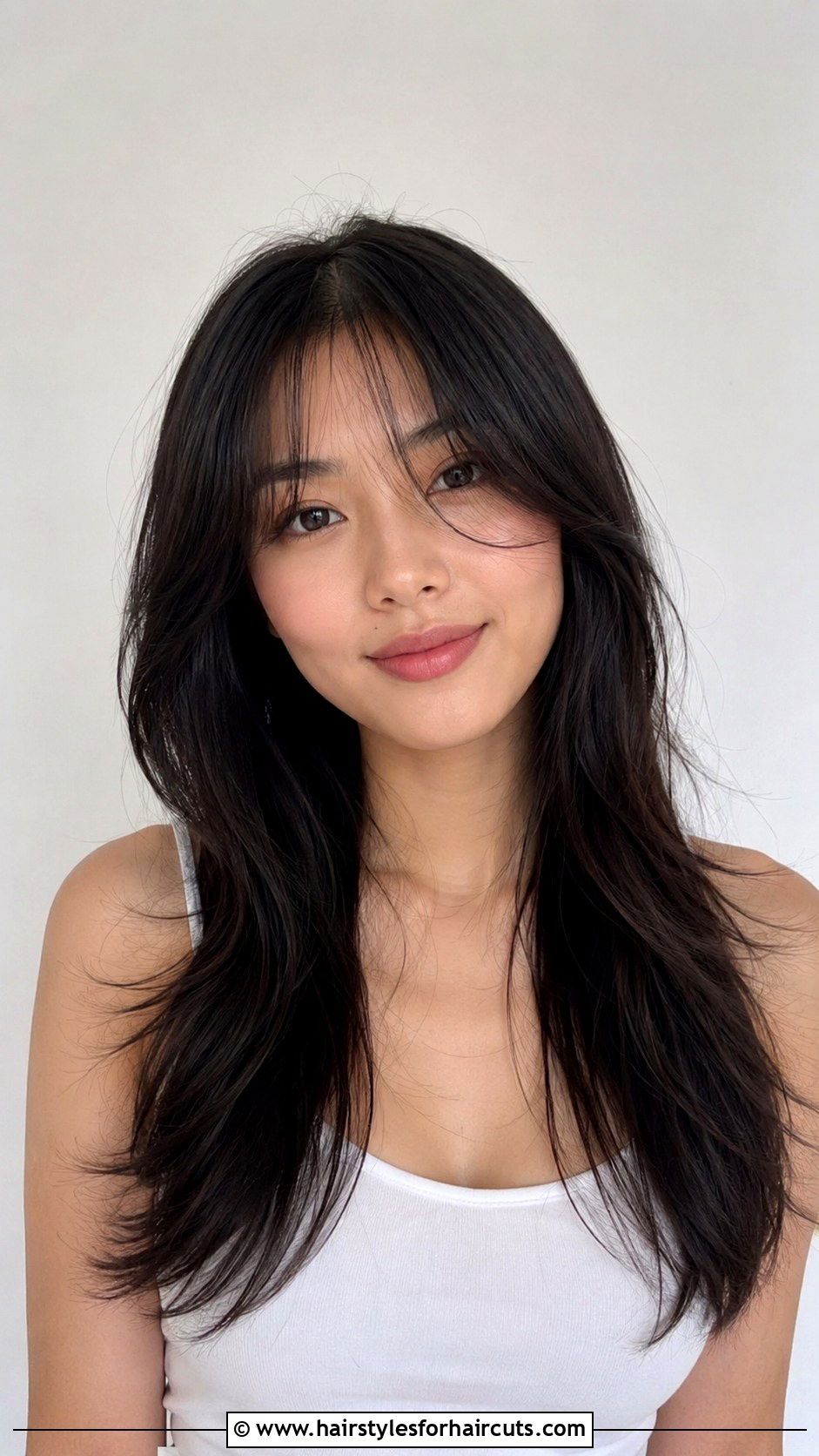Asian Curtain Bangs - 25 asian hairstyles - 25 asian hairstyles