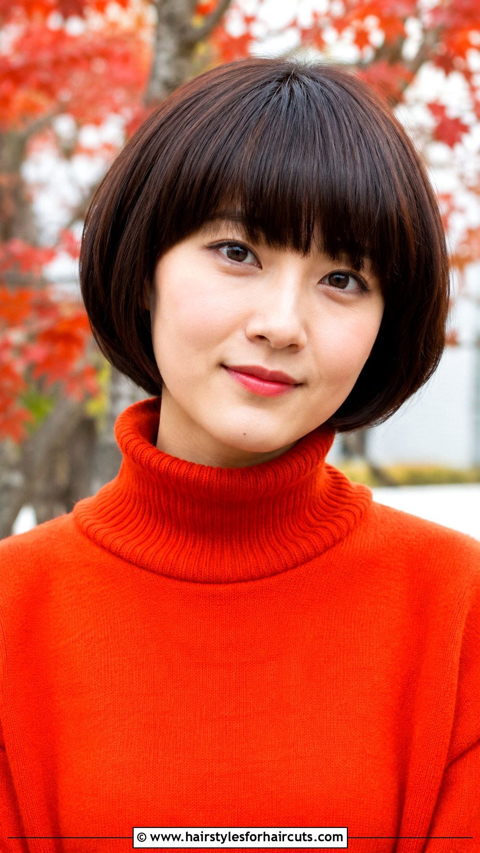 Asian Mushroom Cut - 25 asian short haircuts - 25 asian short haircuts