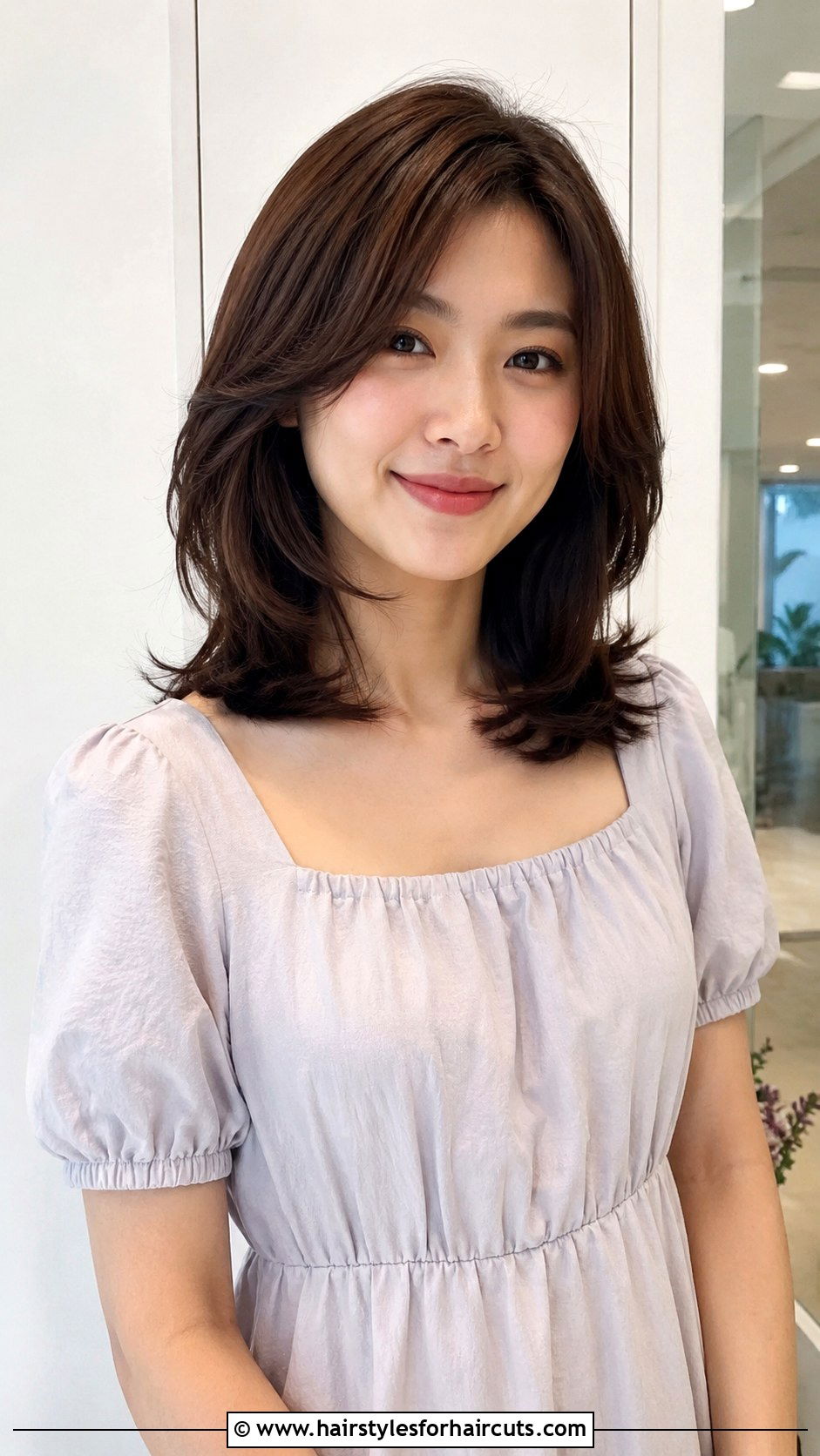 Asian Woman Textured Lob - 25 asian hairstyles woman - 25 asian hairstyles woman