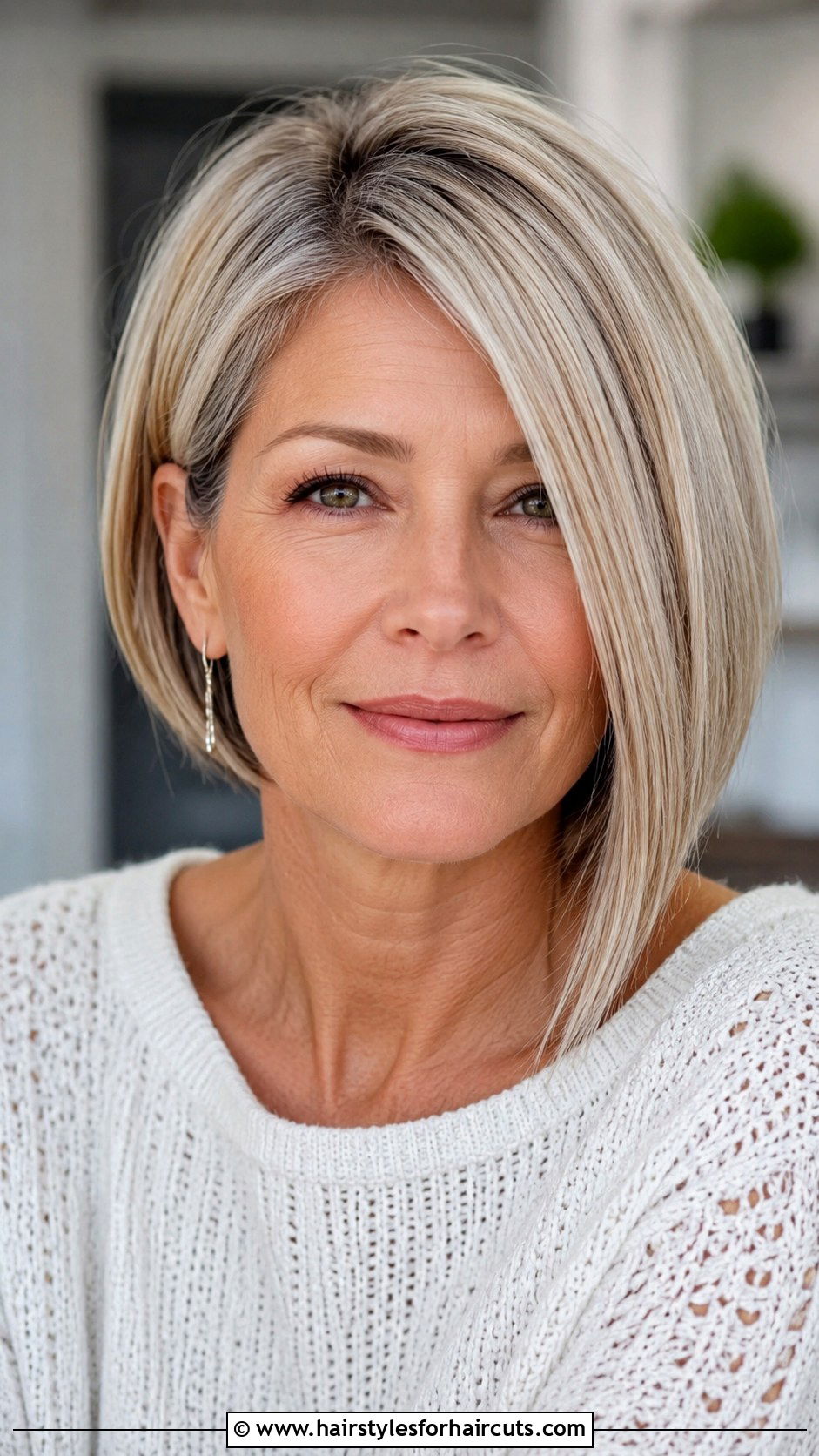 Asymmetrical Bob - 25 haircuts for mature women - 25 haircuts for mature women
