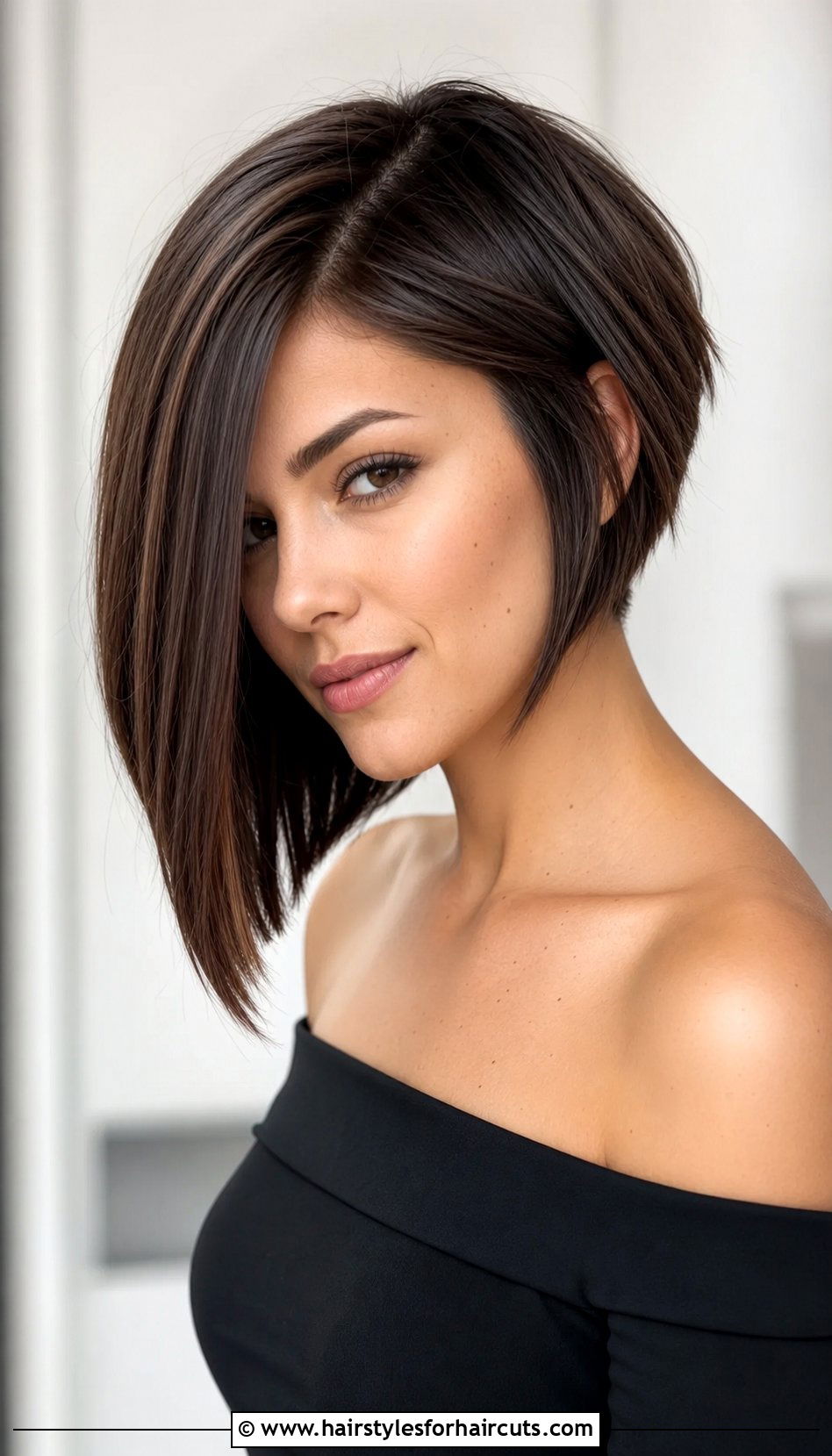Asymmetrical Bob - 25 haircuts for thinning hair women - 25 haircuts for thinning hair women
