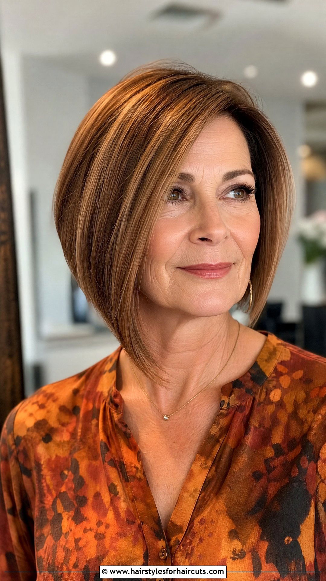Asymmetrical Bob - 25 hairstyles for over 50 women - 25 hairstyles for over 50 women