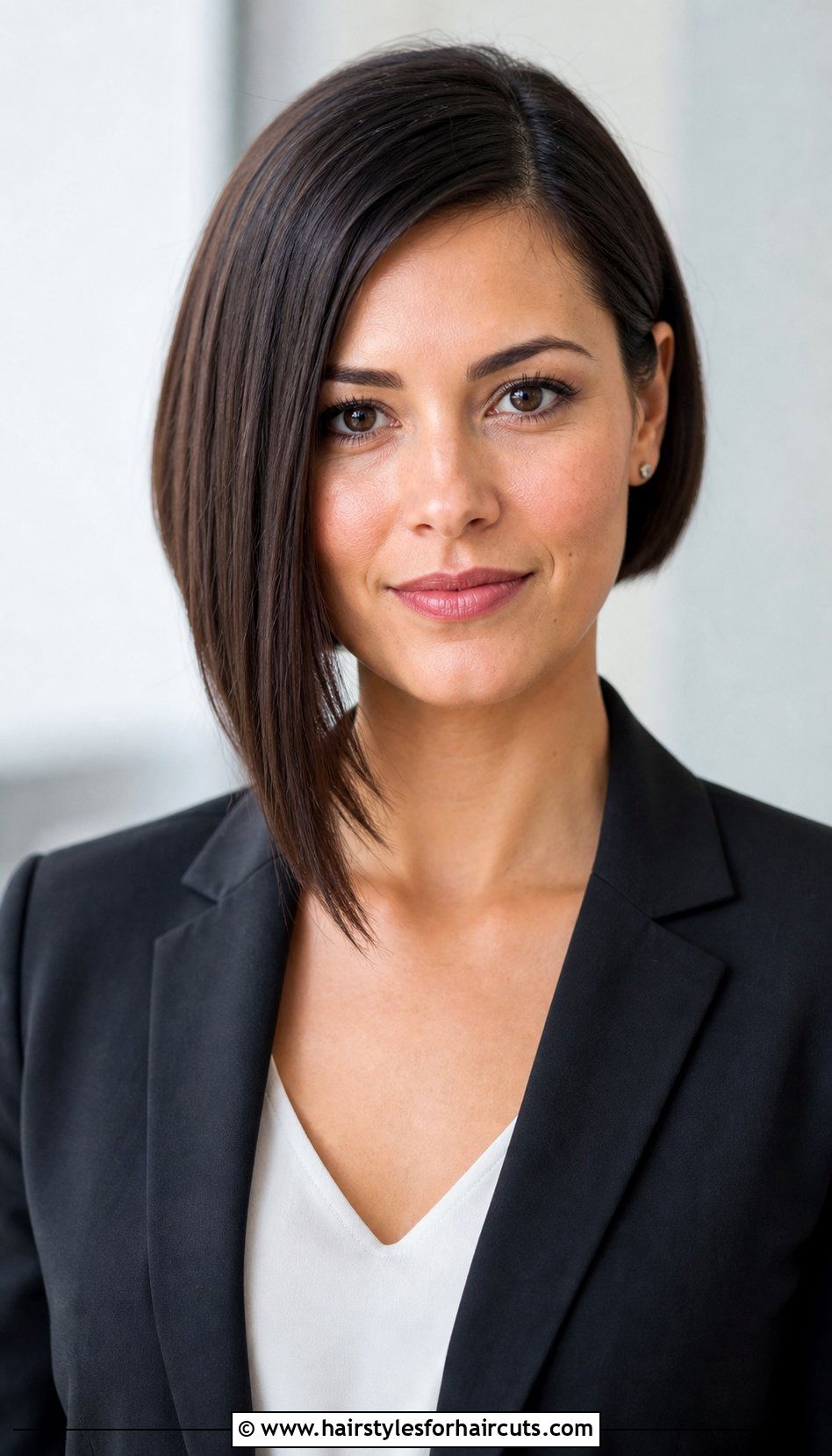 Asymmetrical Bob - 25 hairstyles for thin straight hair - 25 hairstyles for thin straight hair