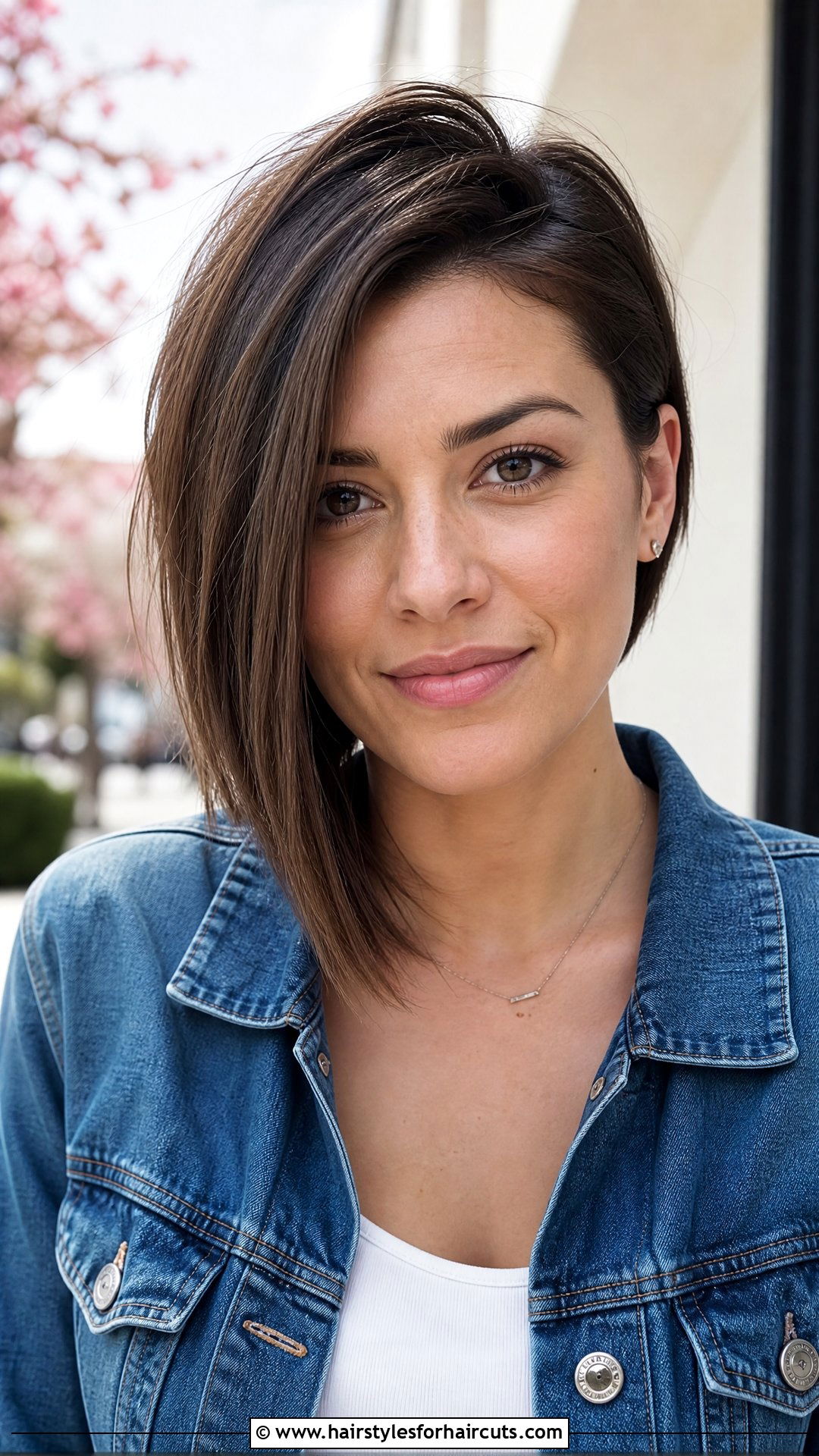 Asymmetrical Bob - 25 womens haircuts for fine thin hair - 25 womens haircuts for fine thin hair