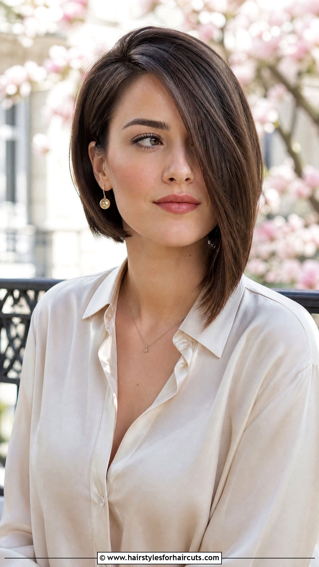 Asymmetrical Bob - 25 best hairstyles for thinning hair women - 25 best hairstyles for thinning hair women