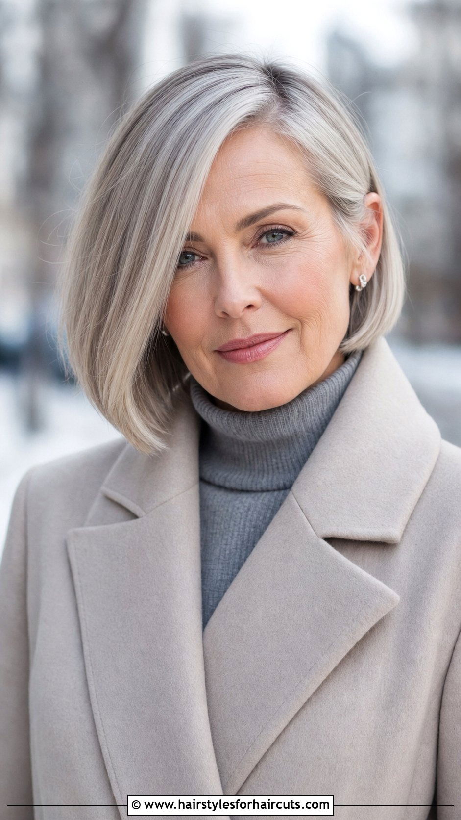 Asymmetrical Bob - 25 mature women hairstyles - 25 mature women hairstyles