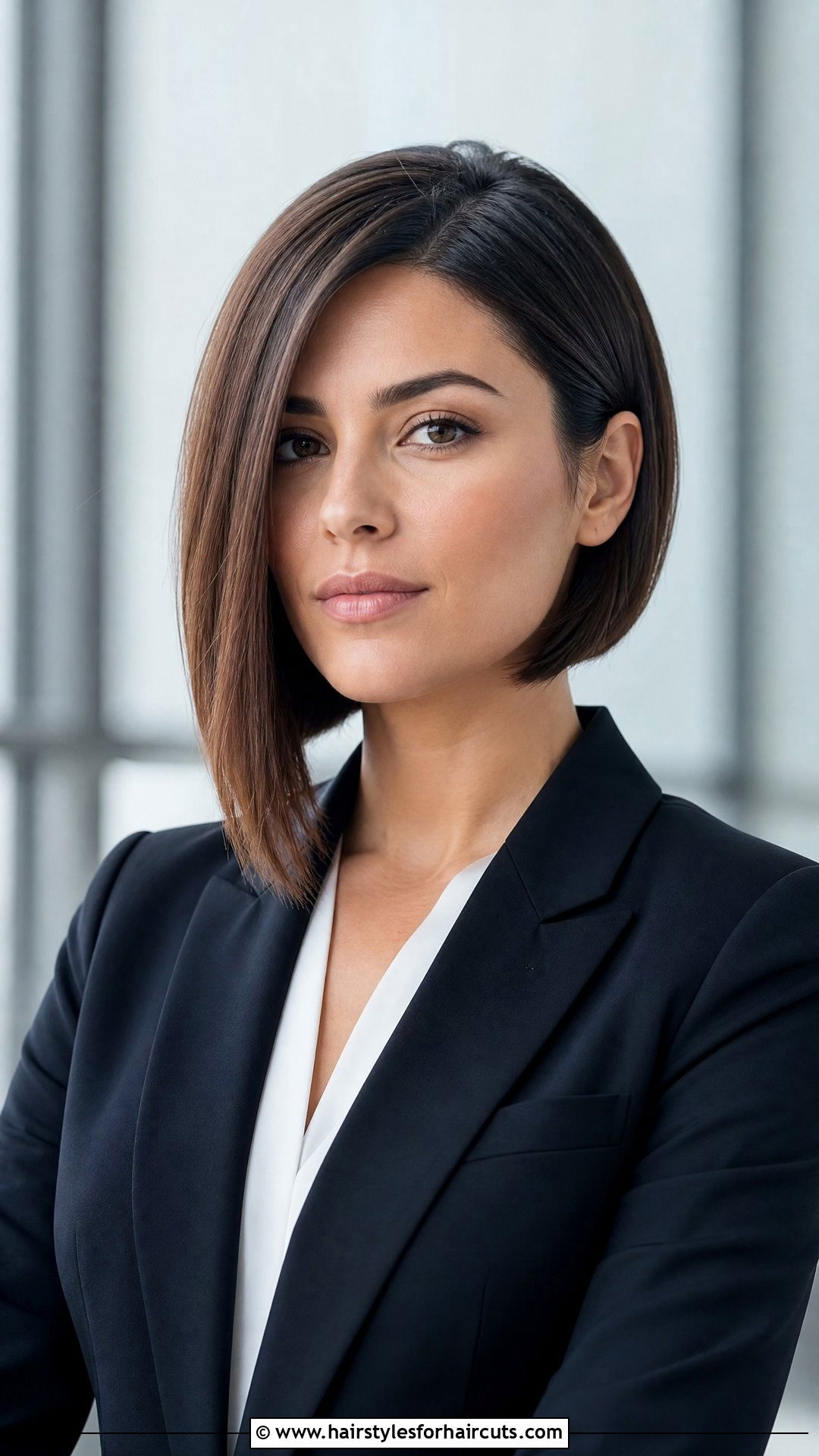 Asymmetrical Bob - 25 white girl hairstyles - 25 white girl hairstyles