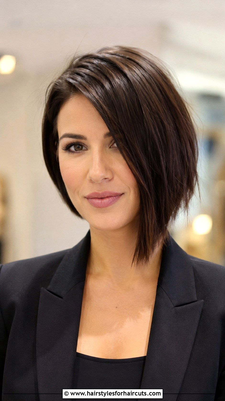 Asymmetrical Bob - 25 female short haircuts - 25 female short haircuts