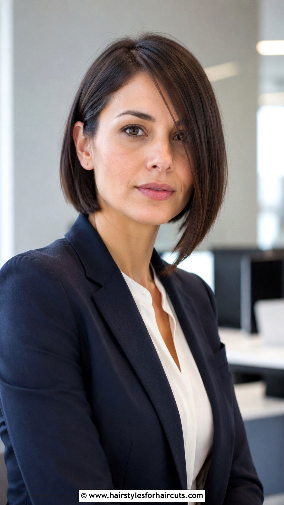 Asymmetrical Bob - 25 haircuts for fine straight hair - 25 haircuts for fine straight hair