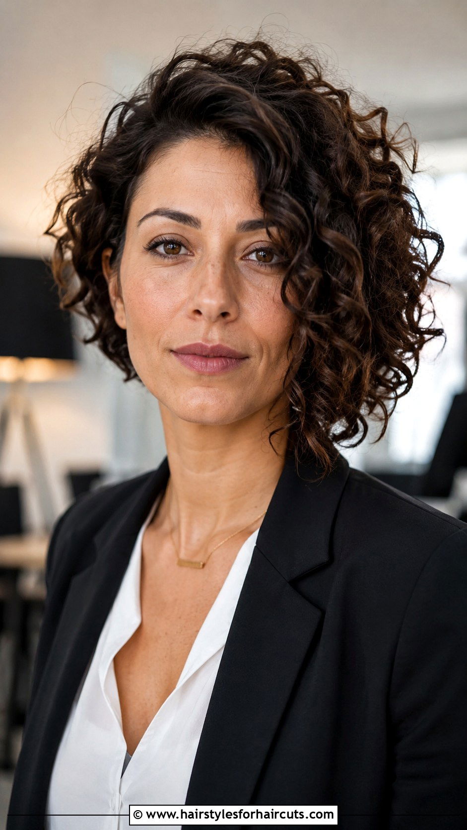 Asymmetrical Bob For Curly Hair - 25 haircuts for women with thick curly hair - 25 haircuts for women with thick curly hair
