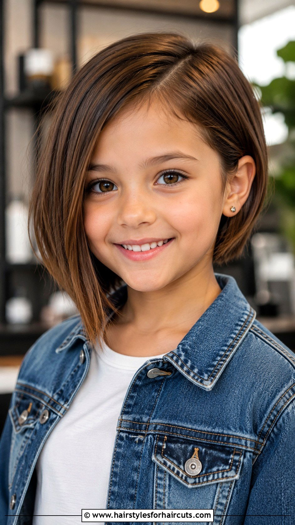 Asymmetrical Bob For Kids - 25 cute girls hairstyles for short hair - 25 cute girls hairstyles for short hair