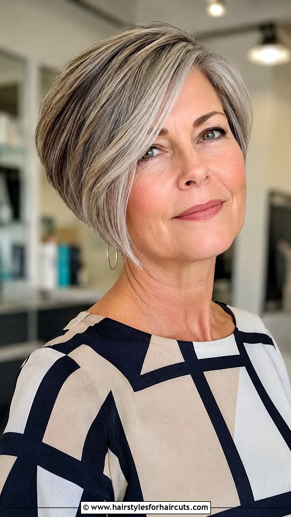 Asymmetrical Bob For Older Women - 25 fine hair bob hairstyles for over 50 - 25 fine hair bob hairstyles for over 50