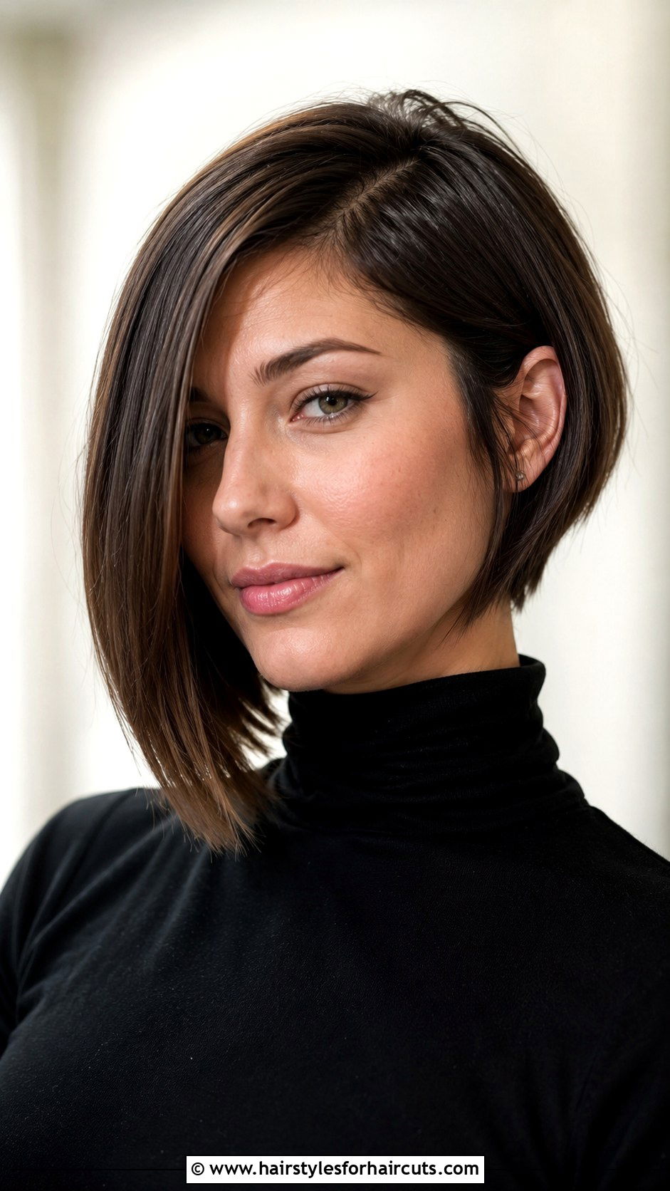Asymmetrical Bob For Round Face - 25 short haircuts for thick hair round face - 25 short haircuts for thick hair round face