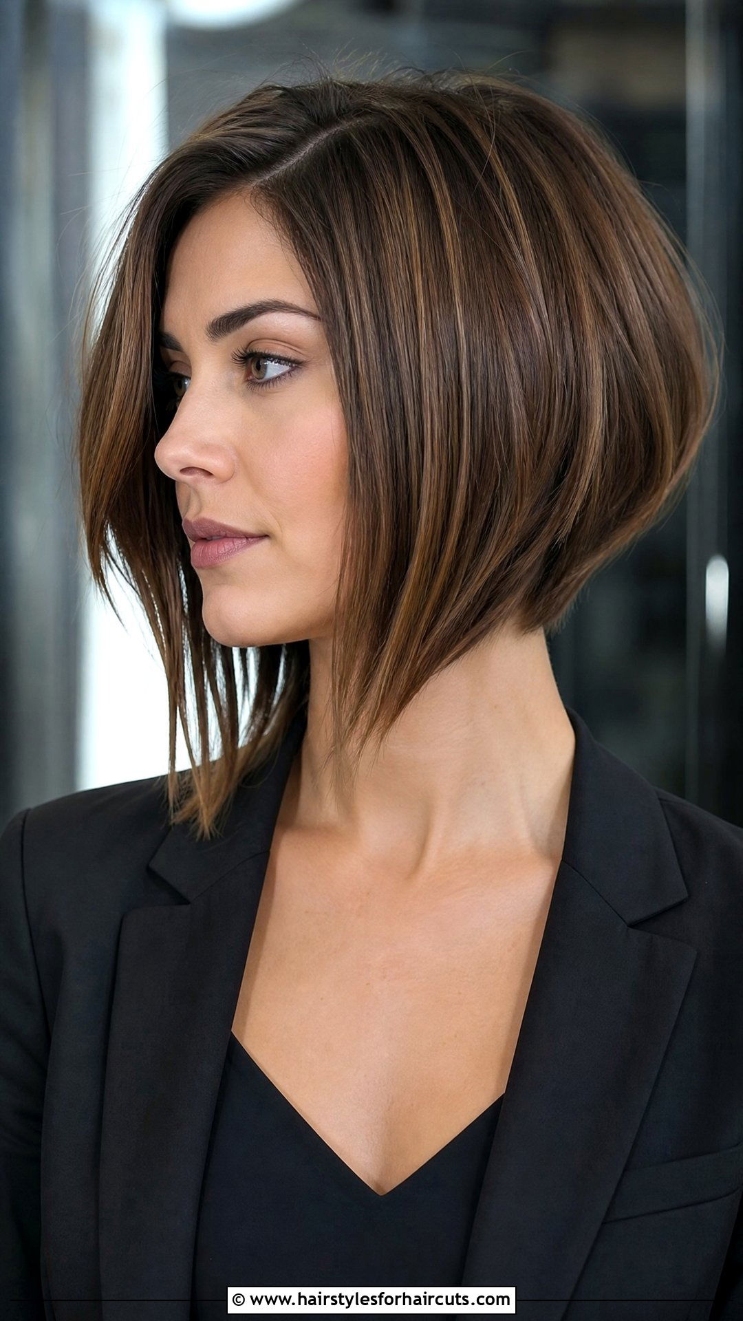 Asymmetrical Bob Haircut - 25 front and back hairstyles for short hair - 25 front and back hairstyles for short hair