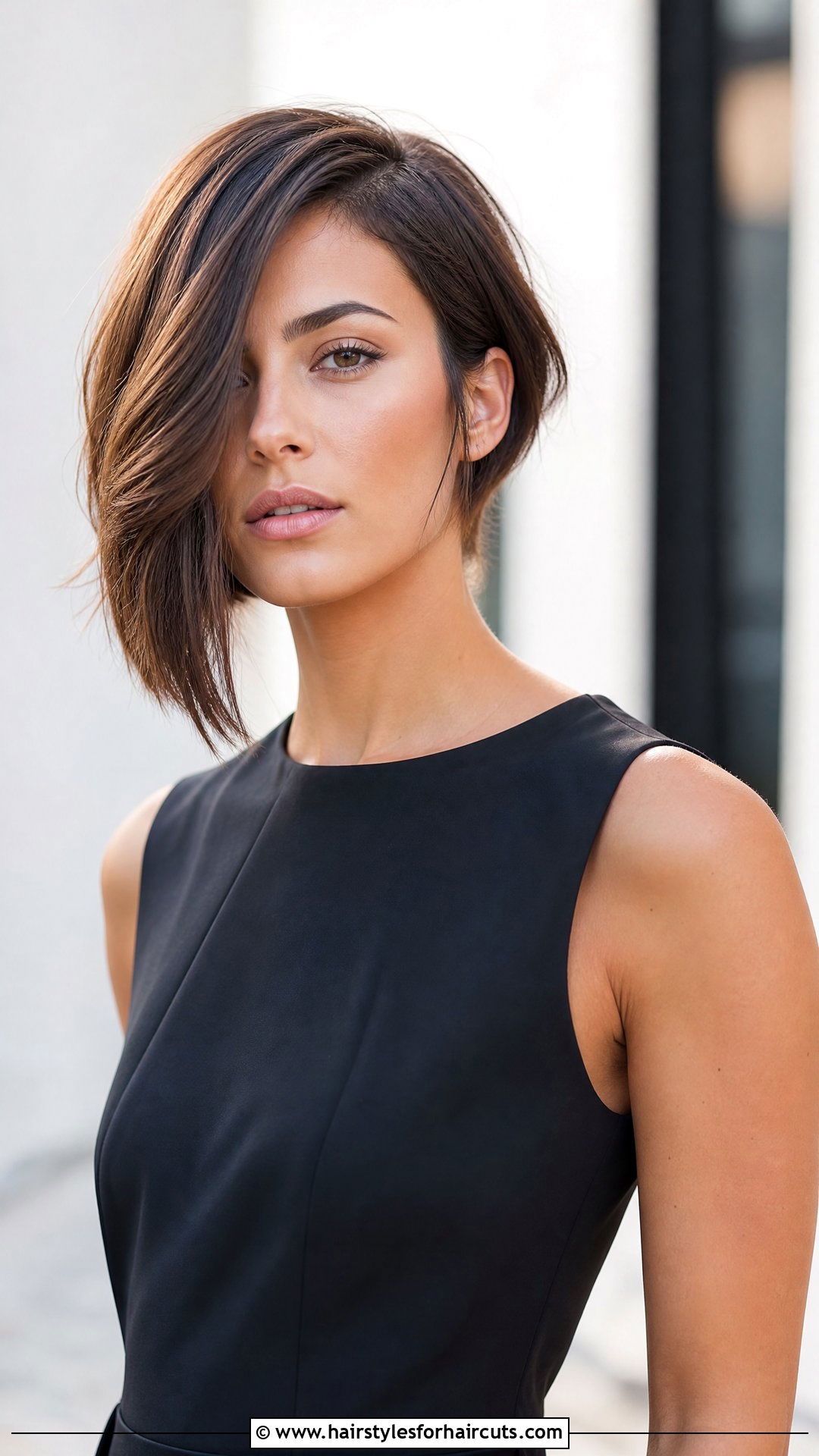 Asymmetrical Bob Haircut - 25 good haircuts for fine straight hair - 25 good haircuts for fine straight hair