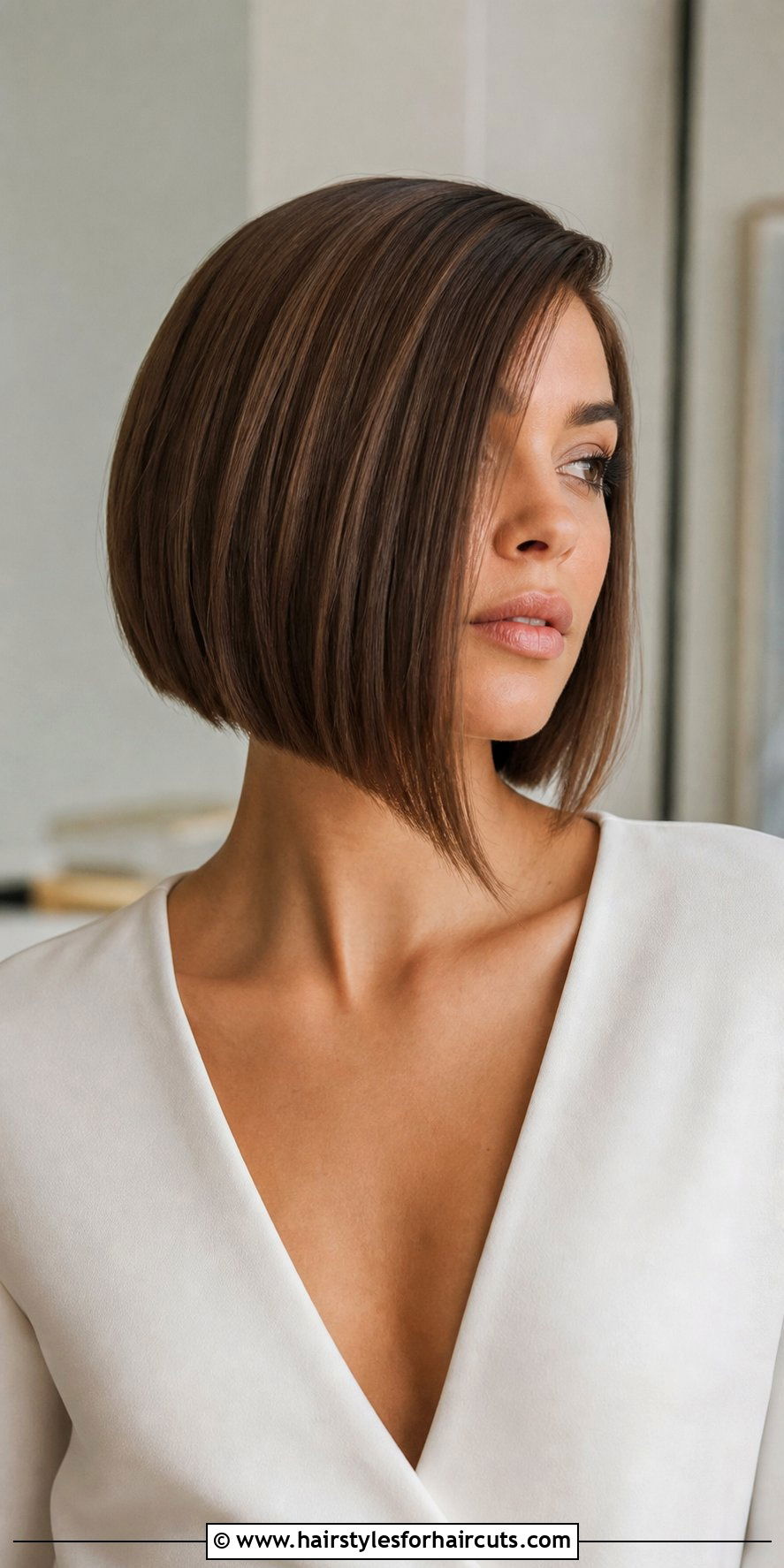 Asymmetrical Bob Haircut - 25 haircuts caption - 25 haircuts caption