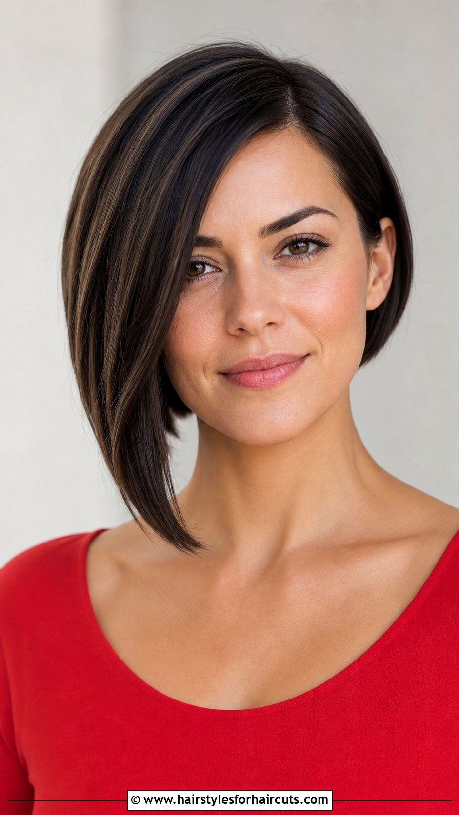 Asymmetrical Bob Haircut - 25 haircuts model - 25 haircuts model