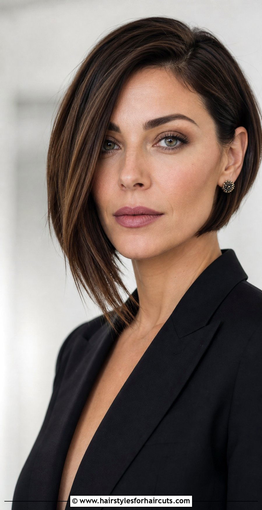 Asymmetrical Bob Haircut - 25 short hairstyles for white women - 25 short hairstyles for white women