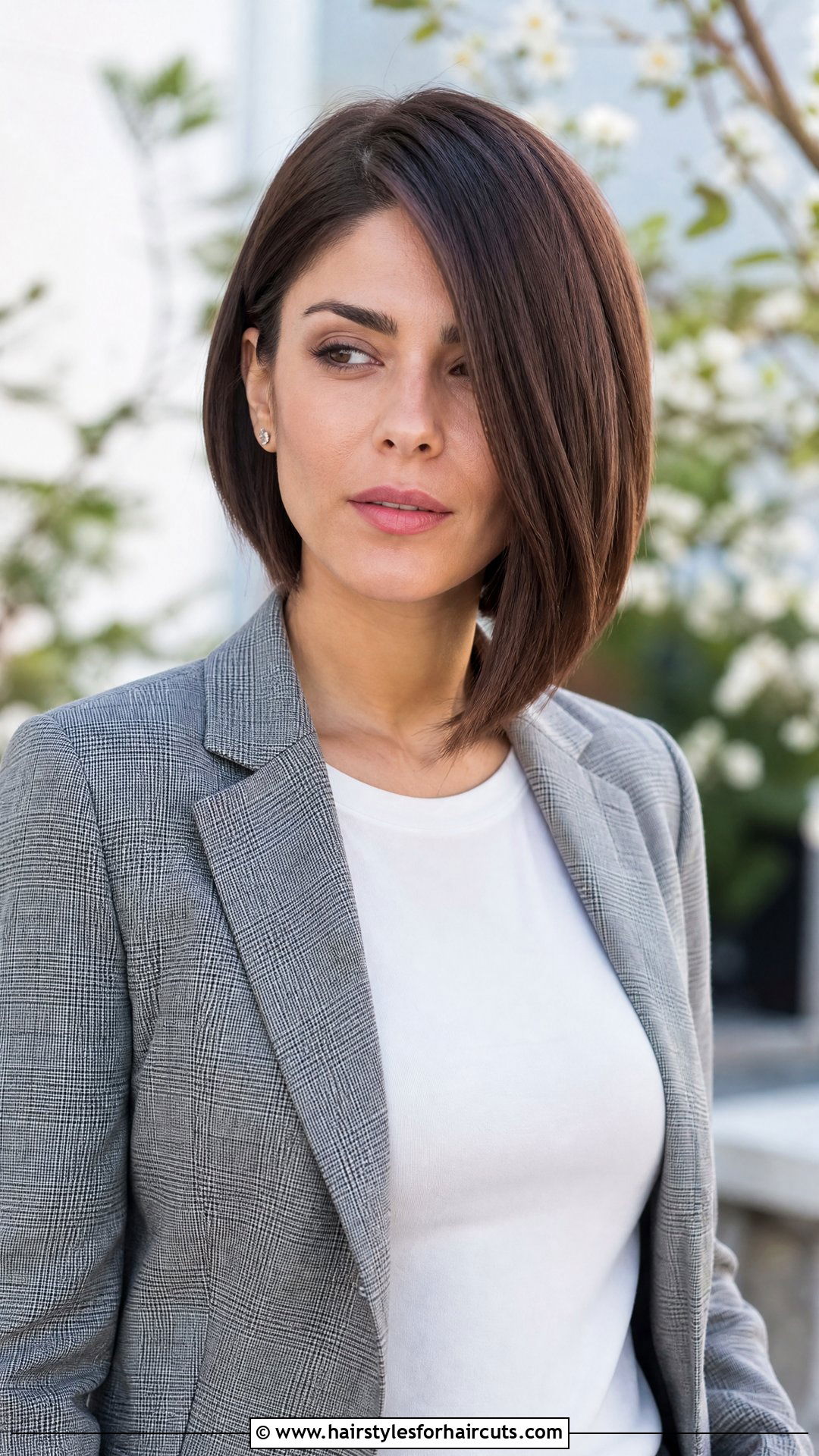 Asymmetrical Bob Haircut - 25 thin hair women hairstyles - 25 thin hair women hairstyles