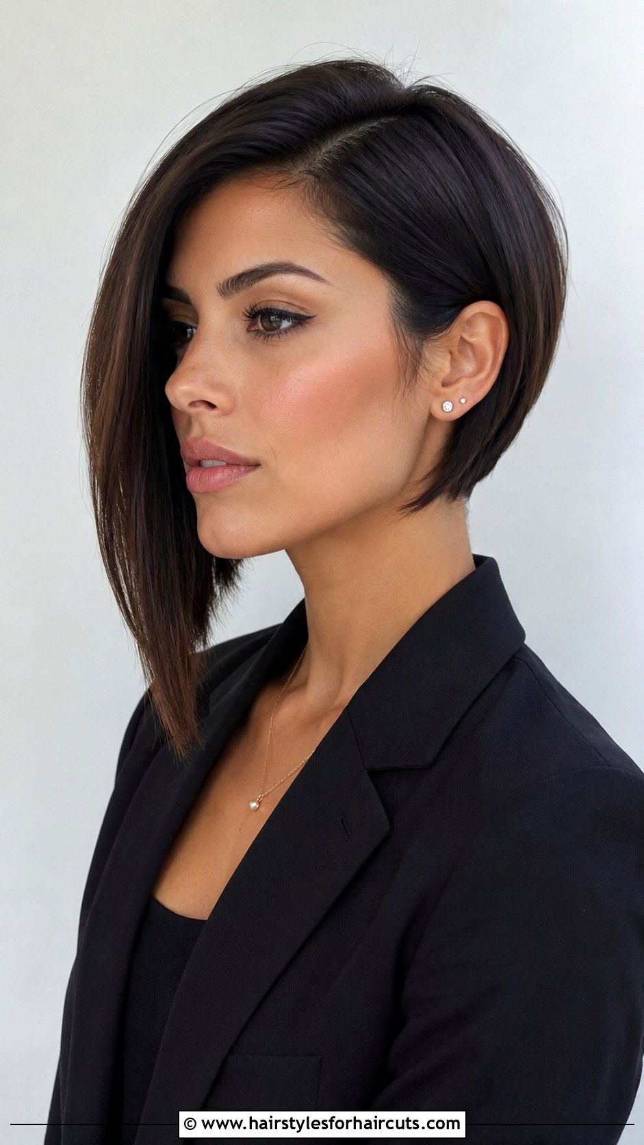 Asymmetrical Bob Haircut - 25 2 inches of haircuts off - 25 2 inches of haircuts off
