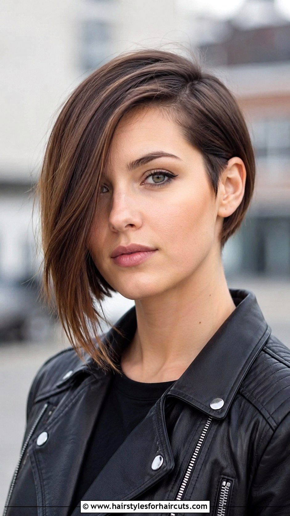 Asymmetrical Bob Haircut - 25 best hairstyles for fine straight hair - 25 best hairstyles for fine straight hair