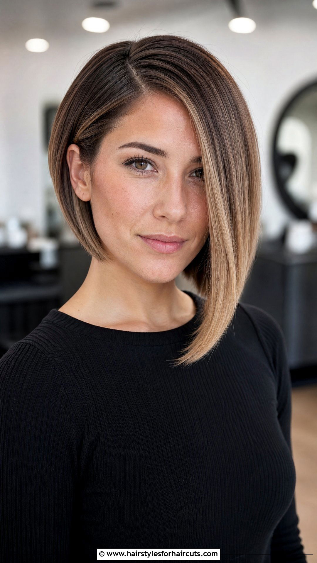 Asymmetrical Bob Haircut - 25 haircuts round rock - 25 haircuts round rock
