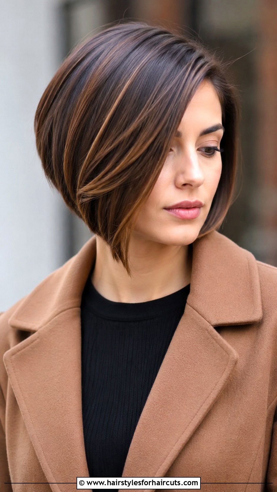 Asymmetrical Bob Haircut - 25 hairstyles heart shaped face - 25 hairstyles heart shaped face
