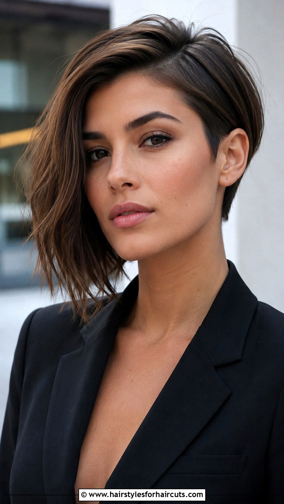 Asymmetrical Bob Haircut - 25 low maintenance short haircuts thick coarse hair - 25 low maintenance short haircuts thick coarse hair