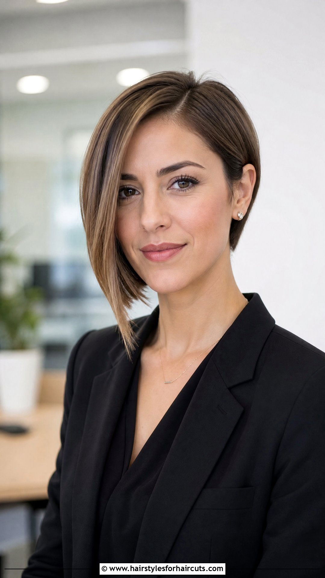 Asymmetrical Bob Haircut - 25 womans haircuts - 25 woman's haircuts