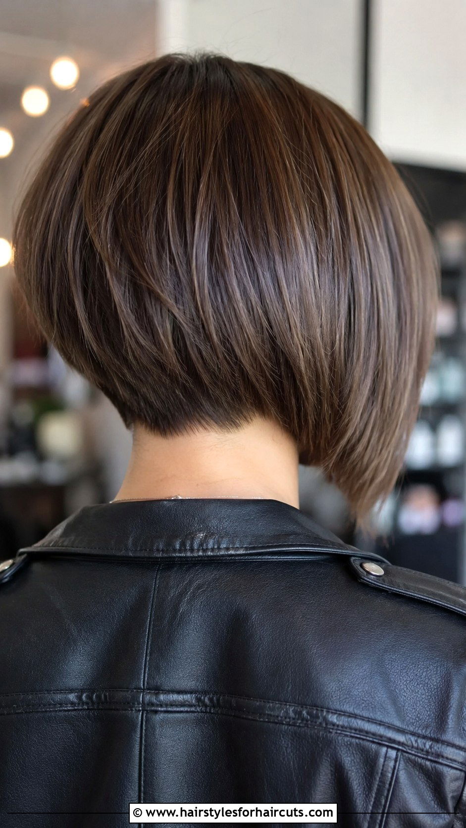 Asymmetrical Bob Haircut Back View - 25 haircuts designs in the back - 25 haircuts designs in the back