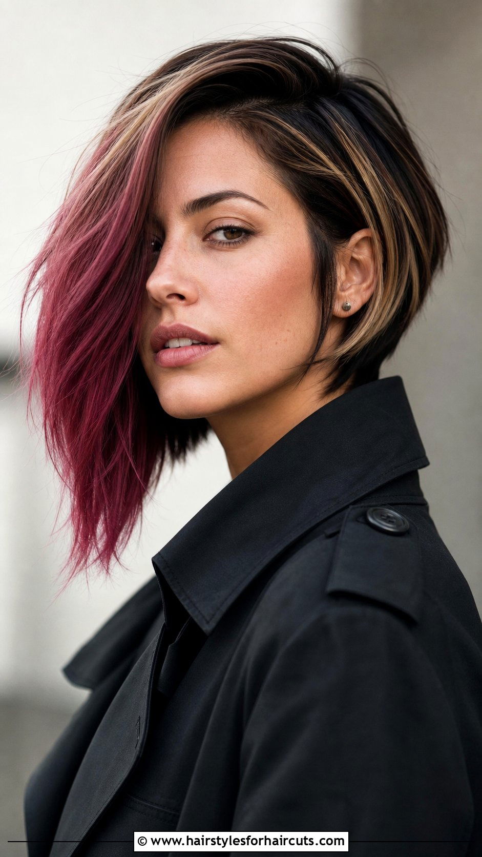 Asymmetrical Bob Haircut For Balayage - 25 haircuts for balayage hair - 25 haircuts for balayage hair