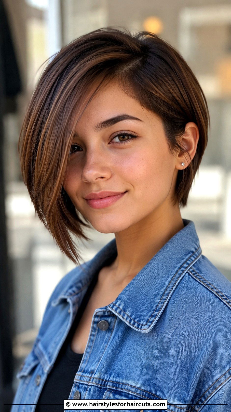 Asymmetrical Bob Haircut For Girls - 25 haircuts for girls kids - 25 haircuts for girls kids