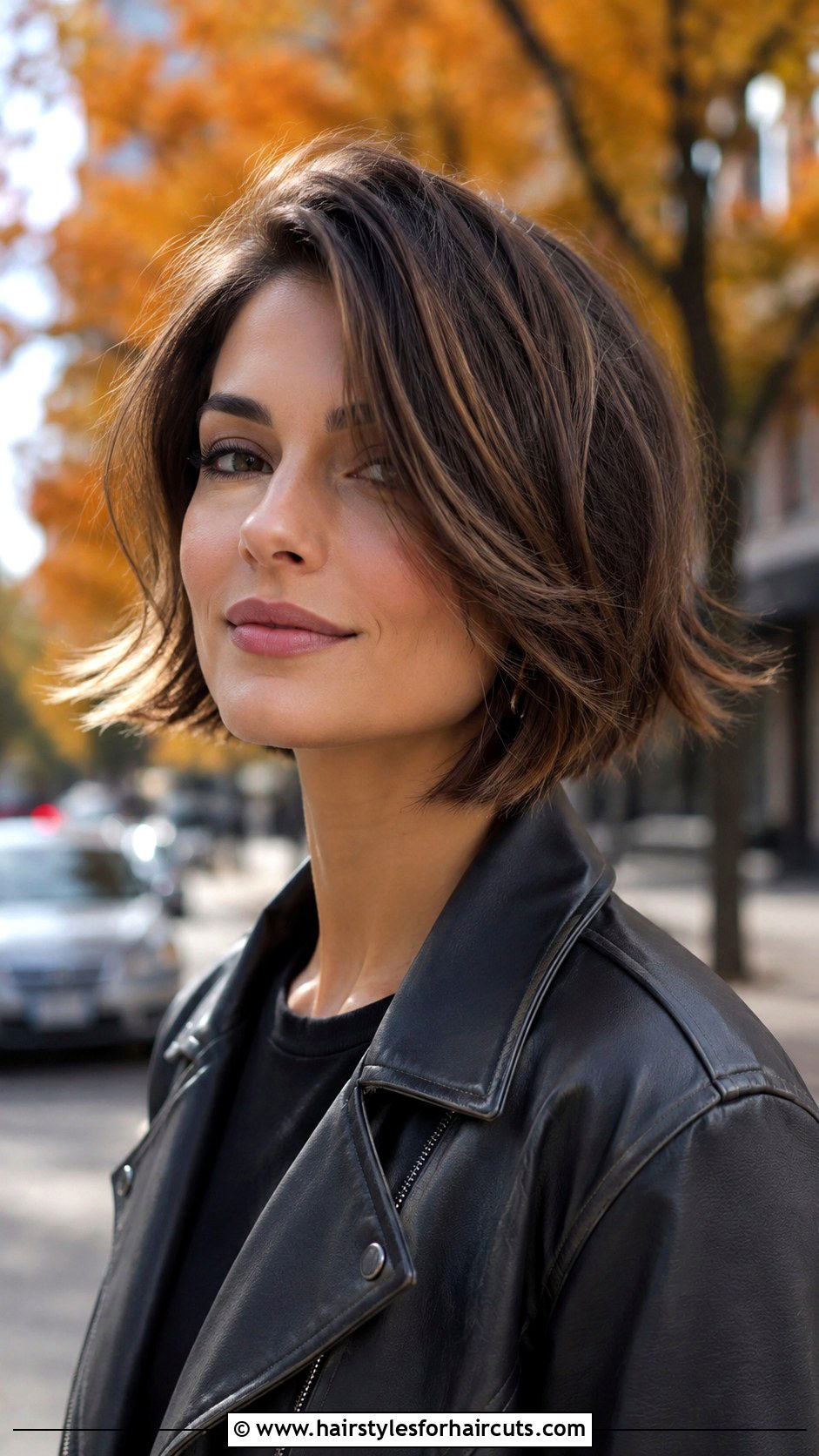 Asymmetrical Bob With Flipped Ends - 25 blowout hairstyles for short black hair - 25 blowout hairstyles for short black hair