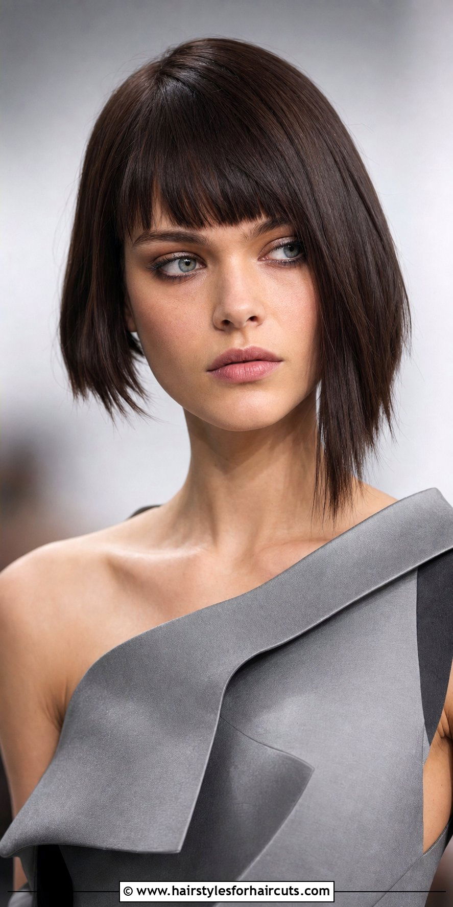 Asymmetrical Bob With Fringe - 25 hairstyles fringe - 25 hairstyles fringe