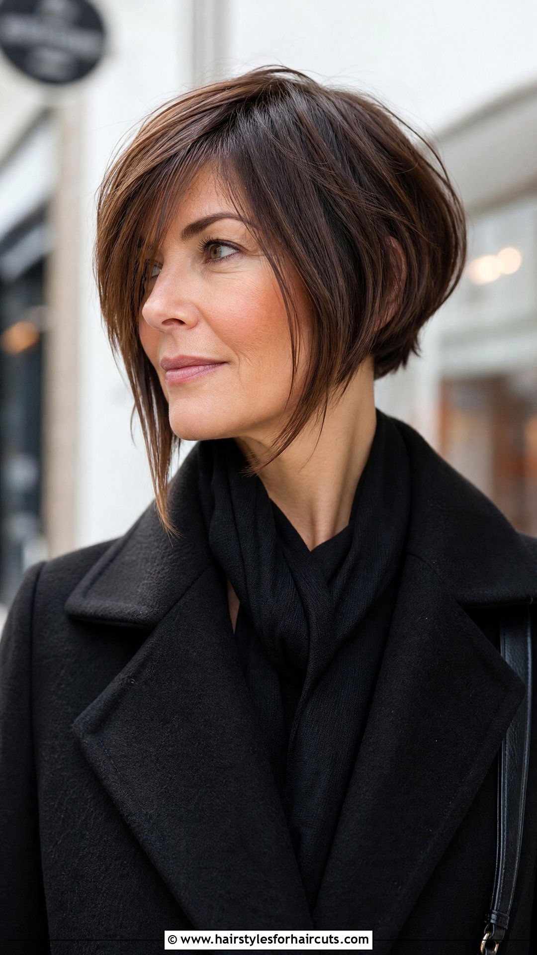 Asymmetrical Bob With Layers - 25 fine hair short layered haircuts - 25 fine hair short layered haircuts