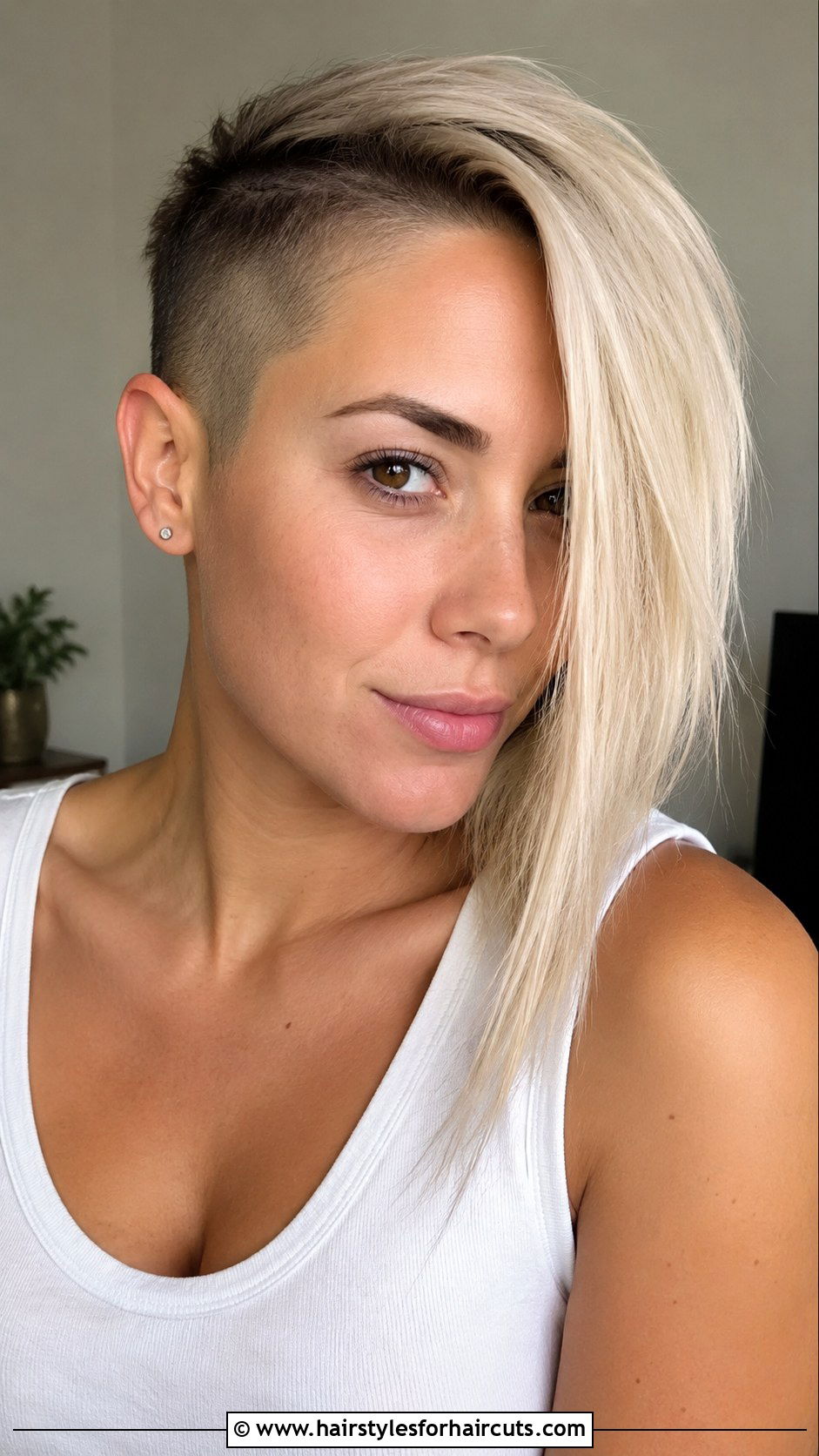 Asymmetrical Buzz Cut With Long Front - 25 short asymmetrical haircuts for fine hair - 25 short asymmetrical haircuts for fine hair