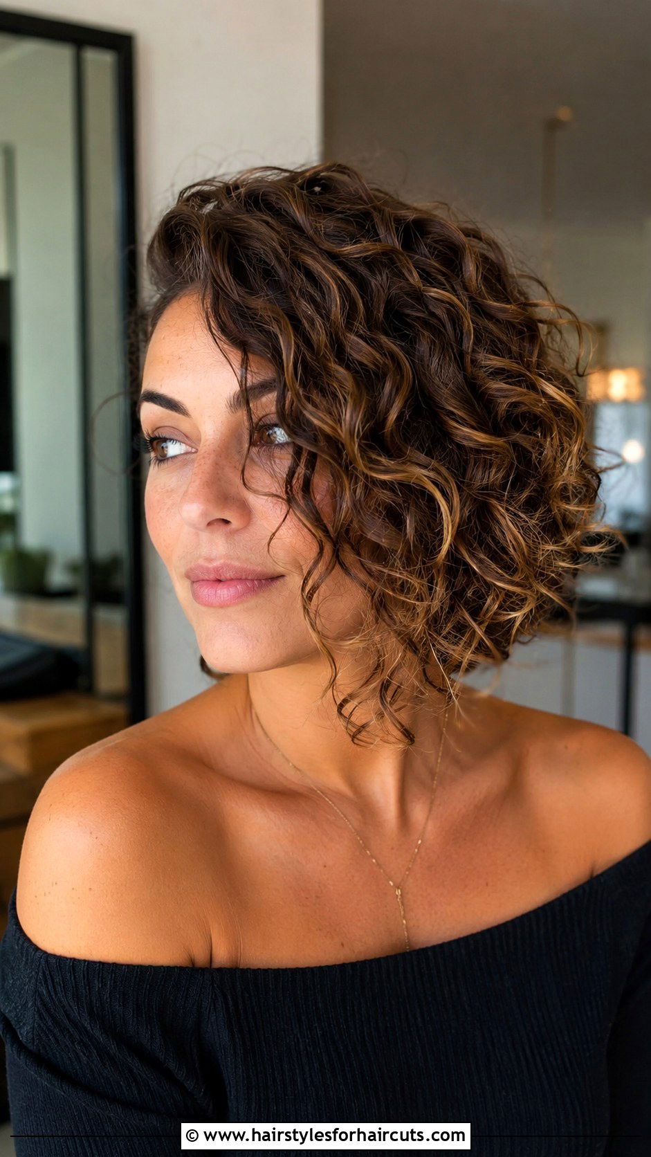Asymmetrical Curly Bob - 25 african american curly hairstyles - 25 african american curly hairstyles