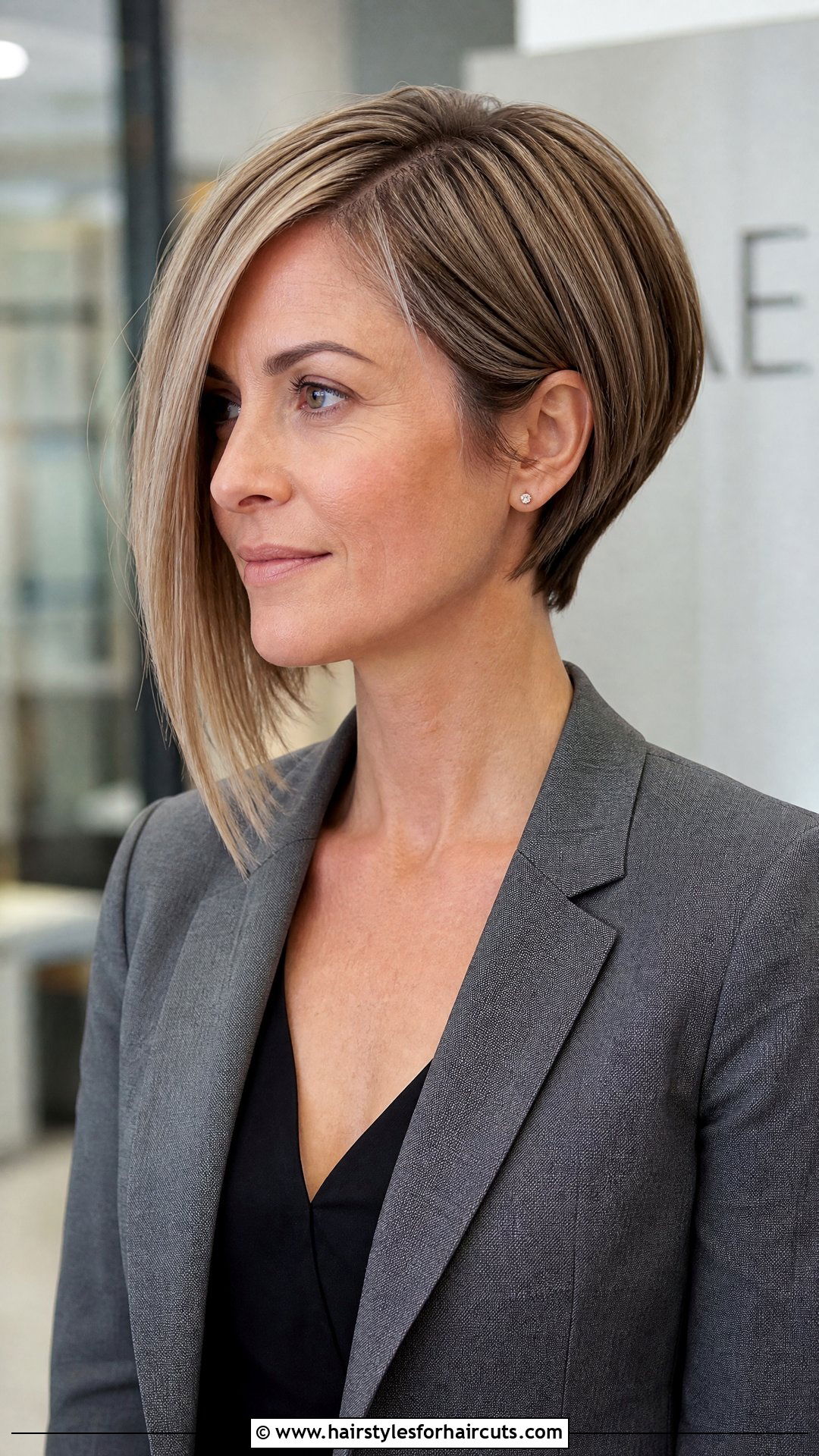Asymmetrical Graduated Bob - 25 short hair asymmetrical haircuts - 25 short hair asymmetrical haircuts