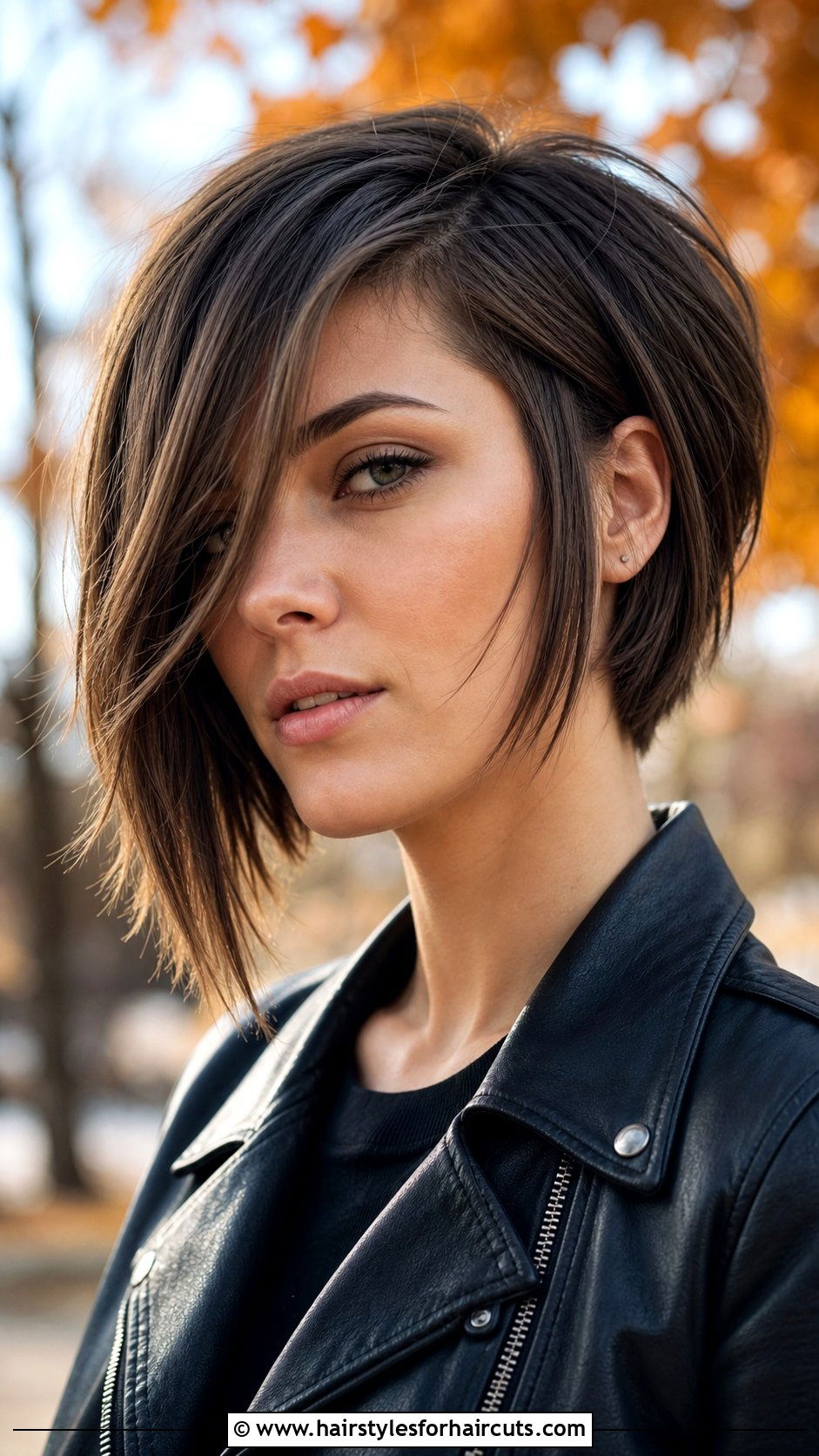 Asymmetrical Layered Bob - 25 layered hairstyles for thin hair over 40 - 25 layered hairstyles for thin hair over 40