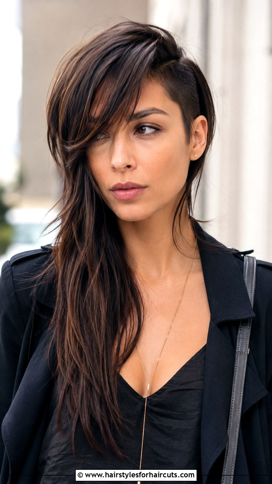 Asymmetrical Long Haircut - 25 haircuts for long straight fine hair - 25 haircuts for long straight fine hair
