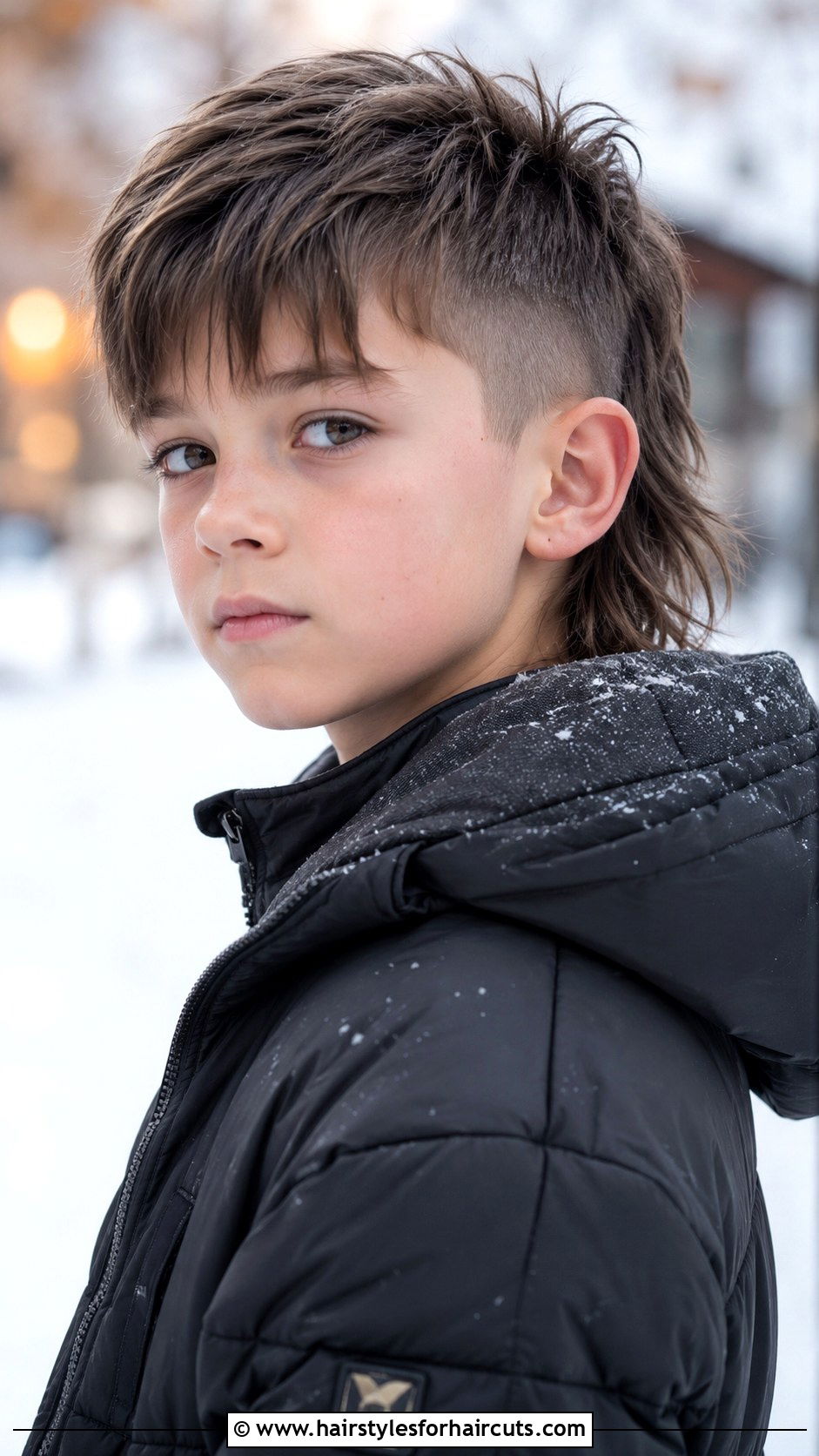 Asymmetrical Mullet - 25 kids mullet haircuts - 25 kids mullet haircuts