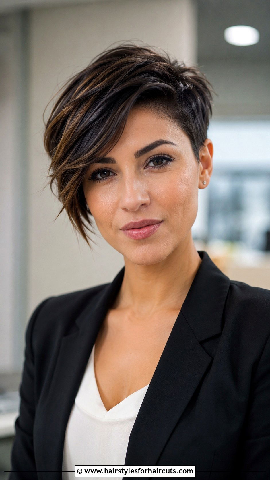 Asymmetrical Pixie Cut - 25 hairstyles for very short hair female - 25 hairstyles for very short hair female