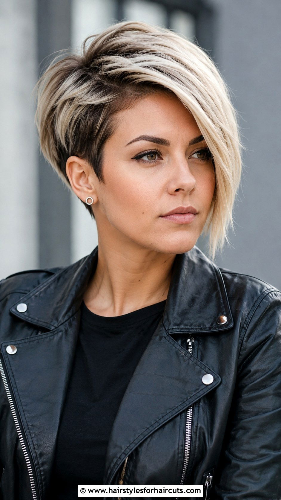 Asymmetrical Pixie Cut - 25 round face thick hair short haircuts - 25 round face thick hair short haircuts
